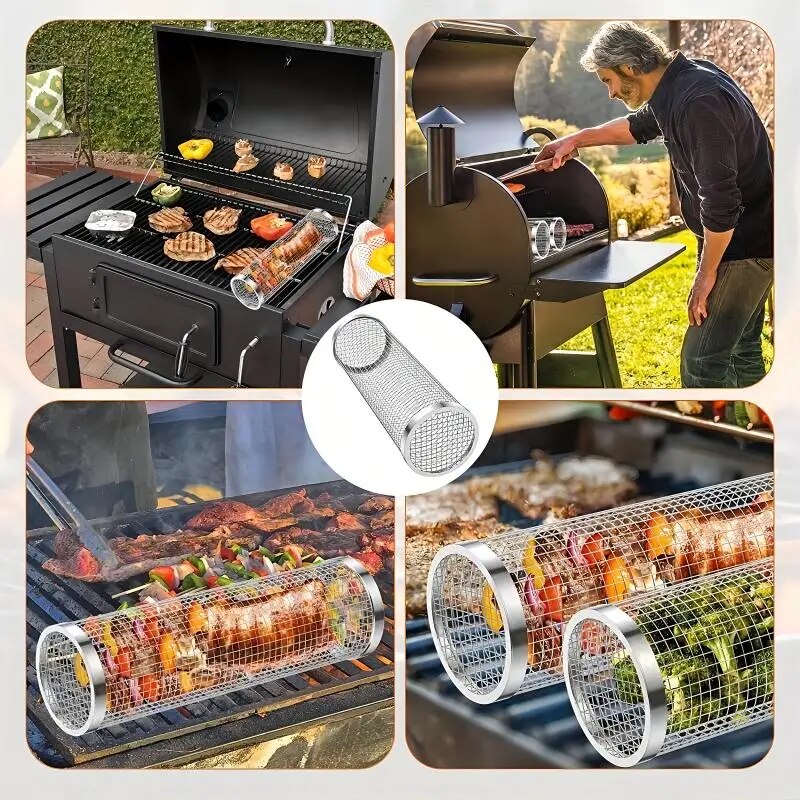 Stainless Steel Portable Barbe - đánh giá và giá Camping Cooking Grate