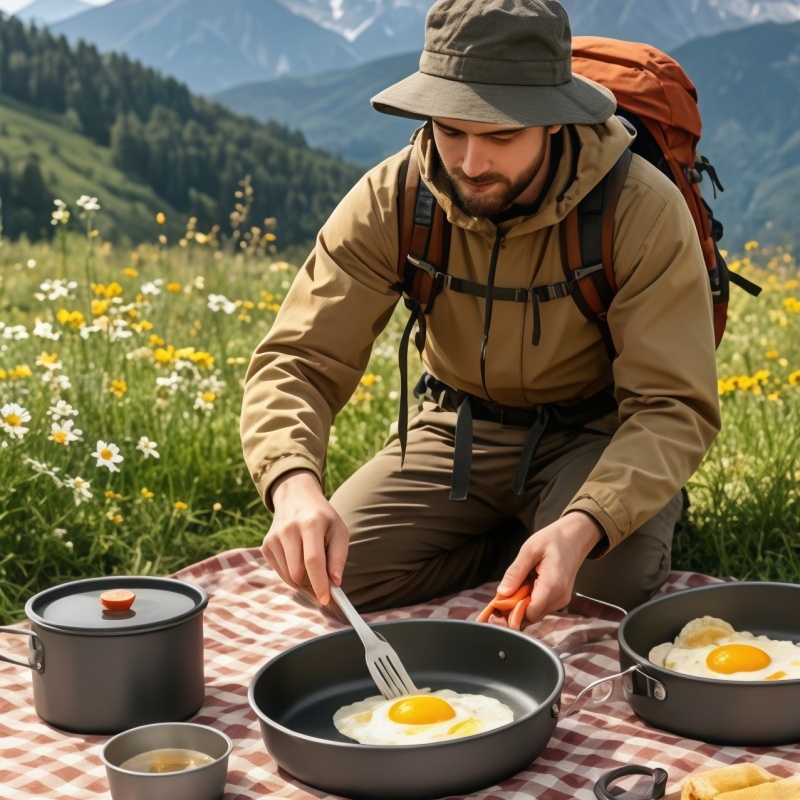 Ultralight Aluminum Camping Co - đánh giá và giá Camping Cooking Utensil Bag