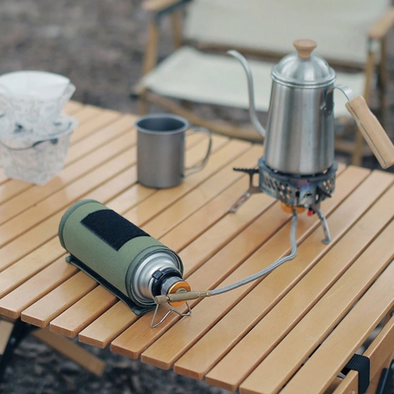 1PC/2PCS Portable Gas Stove Ad - đánh giá và giá Camping Cooking Gas Stove Portable Tool