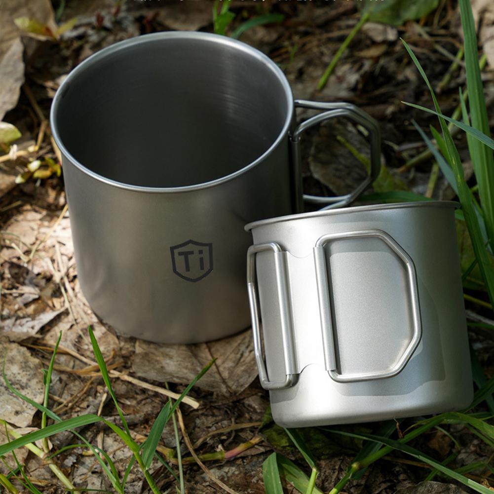 Camping Mug Titanium Cup Touri - đánh giá và giá Quechua Camping Cooking Set