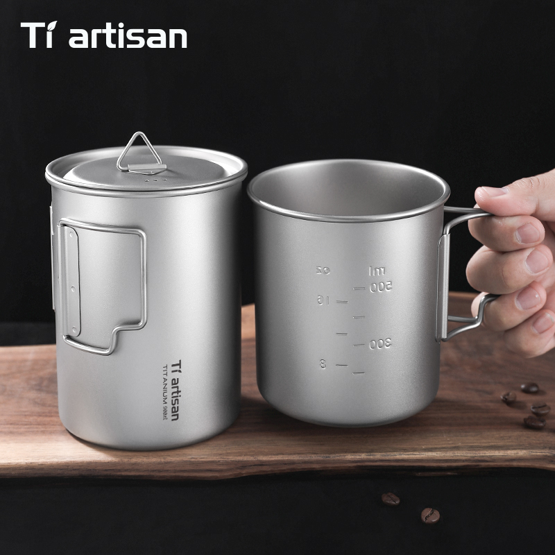 Tiartisan 750ml/ 900ml Titaniu - đánh giá và giá Camping Cooking Pot Large