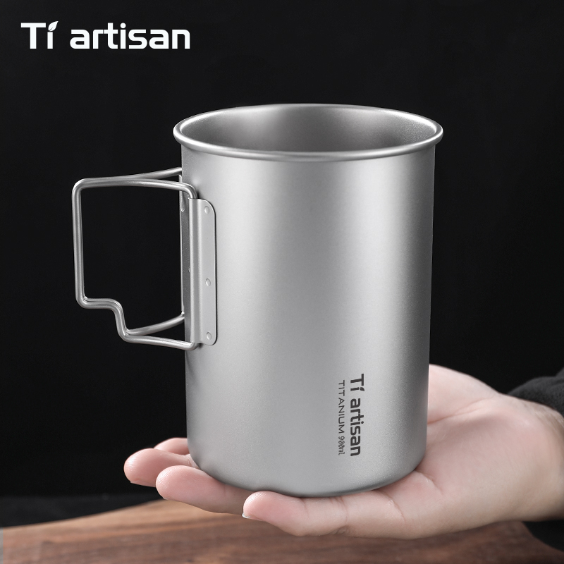 Tiartisan 750ml/ 900ml Titaniu - đánh giá và giá Camping Cooking Pot Large