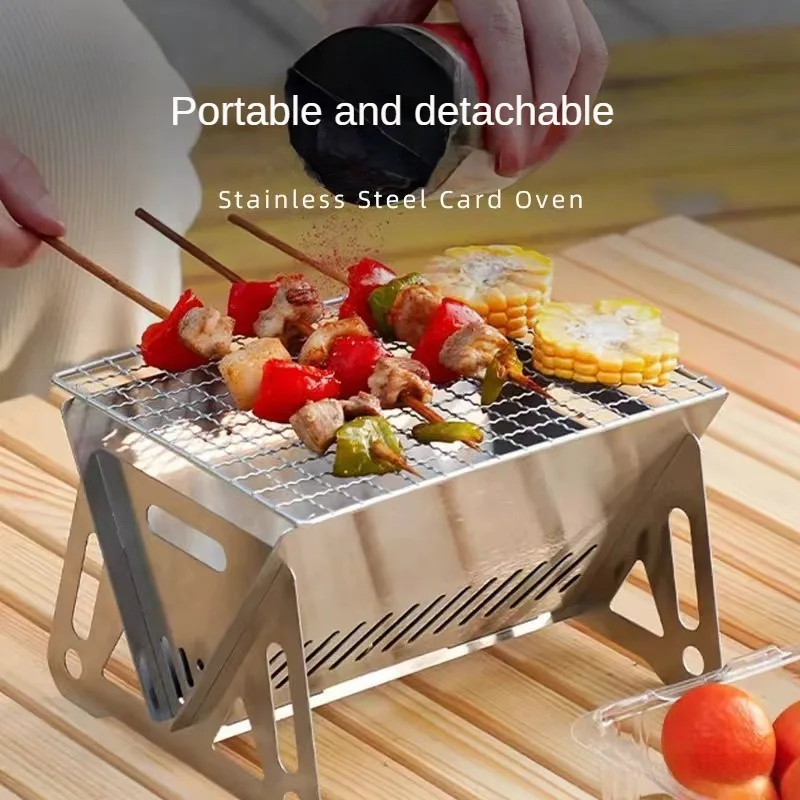 Portable Folding Barbecue Gril - đánh giá và giá Camping Cooking Electric