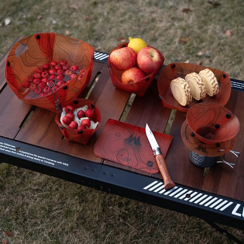 Foldable Camping Tableware Por - đánh giá và giá Camping Cooking Hot Plate